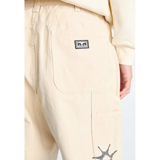Obey Ανδρικό παντελόνι Big Timer Printed Carpenter Pant